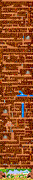 Thumbnail for a map of Map for the Arcade game Spelunker.