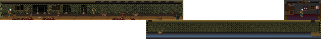 Thumbnail for a map of Stage 2 for the Arcade game Splatterhouse.