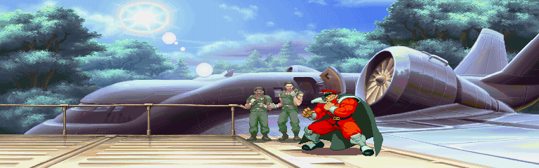 Thumbnail for a map of Brazil (M. Bison) for the Arcade game Street Fighter Alpha 2.