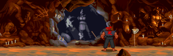Thumbnail for a map of Japan (Akuma) for the Arcade game Street Fighter Alpha 2.
