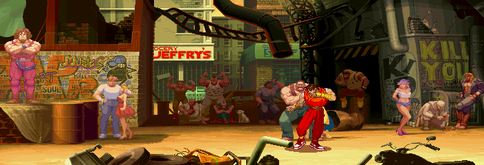 Thumbnail for a map of U.S.A. (Guy) for the Arcade game Street Fighter Alpha 2.