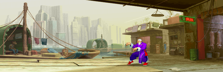 Thumbnail for a map of Hong Kong (Gen) for the Arcade game Street Fighter Alpha 3.