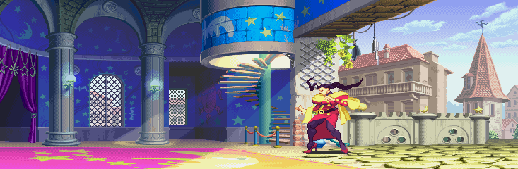 Thumbnail for a map of Italy (Rose) for the Arcade game Street Fighter Alpha 3.