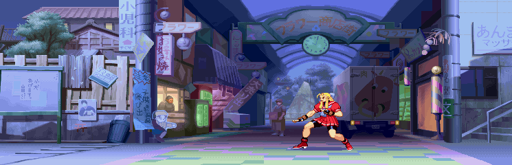 Thumbnail for a map of Japan (Karin) for the Arcade game Street Fighter Alpha 3.