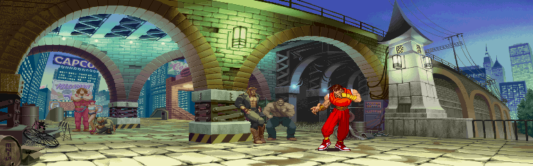 Thumbnail for a map of U.S.A. (Guy) for the Arcade game Street Fighter Alpha 3.