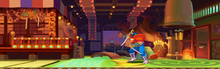 Thumbnail for a map of U.S.A. (Sodom) for the Arcade game Street Fighter Alpha 3.