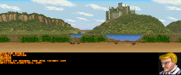 Thumbnail for a map of England Eagle for the Arcade game Street Fighter.