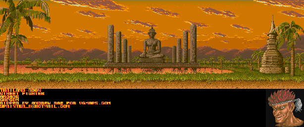 Thumbnail for a map of Thailand Adon for the Arcade game Street Fighter.