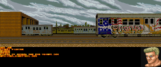 Thumbnail for a map of USA Joe for the Arcade game Street Fighter.