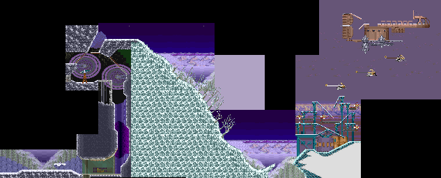 Thumbnail for a map of Stage 2 for the Arcade game Strider.