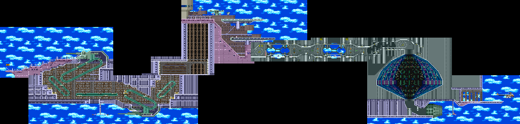 Thumbnail for a map of Stage 3 for the Arcade game Strider.