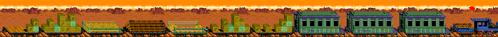Thumbnail for a map of Stage 5 for the Arcade game Sunset Riders.
