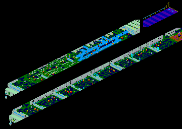 Thumbnail for a map of Map for the Arcade game Super Zaxxon.