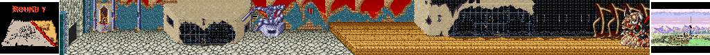 Thumbnail for a map of Round V for the Arcade game Tecmo Knight.