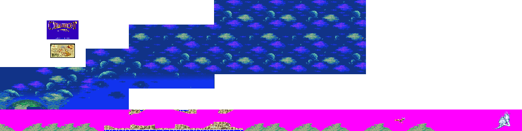 Thumbnail for a map of Chariot Stage 1 for the Arcade game Three Wonders.