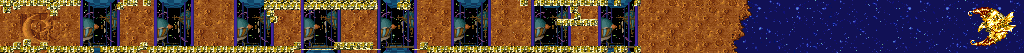 Thumbnail for a map of Chariot Stage 2 for the Arcade game Three Wonders.