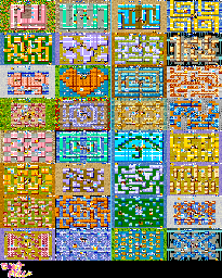 Thumbnail for a map of Don't Pull Rounds for the Arcade game Three Wonders.