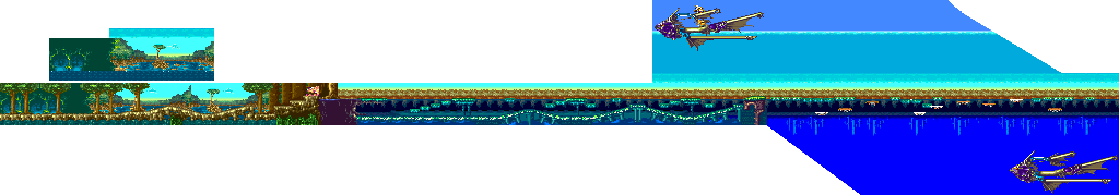 Thumbnail for a map of Midnight Wanderers Stage 2 for the Arcade game Three Wonders.