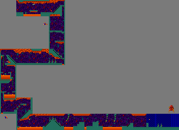 Thumbnail for a map of 3: Caverns Of Fire for the Arcade game Toki.