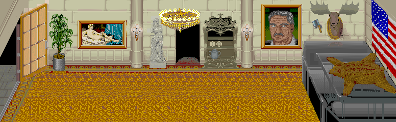 Thumbnail for a map of Stage 7 for the Arcade game Tough Turf.