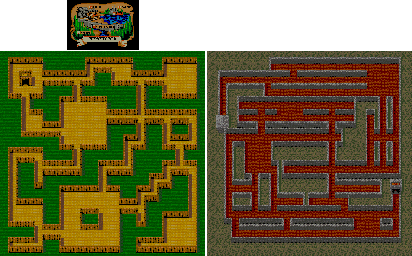 Thumbnail for a map of III: Maze for the Arcade game Trick Trap.