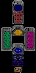 Thumbnail for a map of V: Castle for the Arcade game Trick Trap.