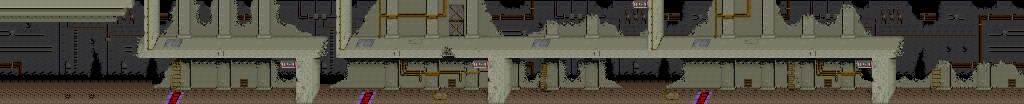Thumbnail for a map of Stage 4 for the Arcade game Trojan.