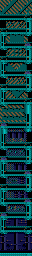 Thumbnail for a map of Stage 5 for the Arcade game Trojan.
