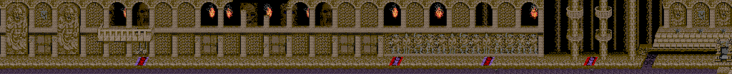 Thumbnail for a map of Stage 6 for the Arcade game Trojan.