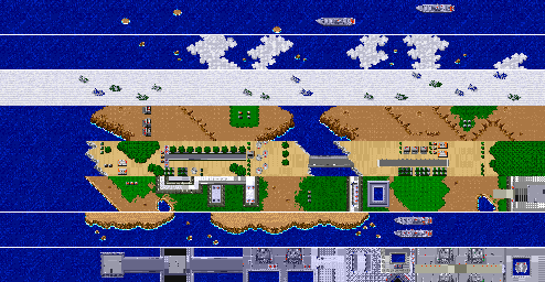 Thumbnail for a map of Map for the Arcade game Twin Falcons.
