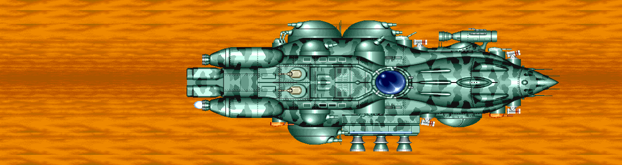 Thumbnail for a map of Mission 10 for the Arcade game U.N. Squadron.