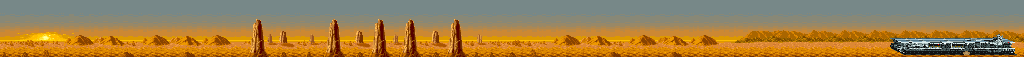 Thumbnail for a map of Mission 4 for the Arcade game U.N. Squadron.