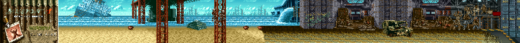 Thumbnail for a map of Mission 1: Enter! City Sweepers. for the Arcade game Undercover Cops.