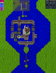 Thumbnail for a map of Stage 4: Golden Castle for the Arcade game Valkyrie no Densetsu.