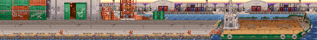 Thumbnail for a map of Stage 4 for the Arcade game Vendetta.
