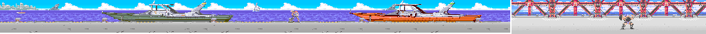 Thumbnail for a map of Stage 6: Port Town for the Arcade game Violent Storm.