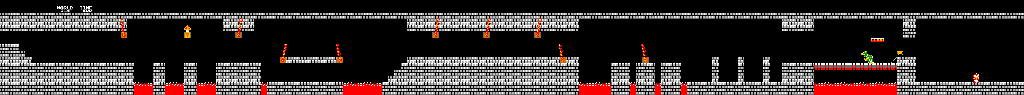 Thumbnail for a map of World 1 1-4 for the Arcade game Vs. Super Mario Bros..