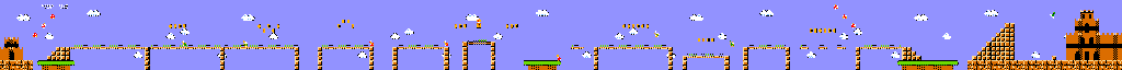 Thumbnail for a map of World 2 2-3 for the Arcade game Vs. Super Mario Bros..