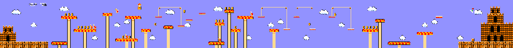Thumbnail for a map of World 4 4-3 for the Arcade game Vs. Super Mario Bros..