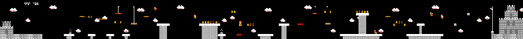 Thumbnail for a map of World 6 6-3 for the Arcade game Vs. Super Mario Bros..