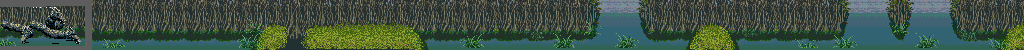 Thumbnail for a map of Forgotten Swamp for the Arcade game Warrior Blade: Rastan Saga Episode III.