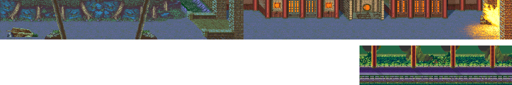 Thumbnail for a map of Round 3: Xinye Castle for the Arcade game Warriors Of Fate.