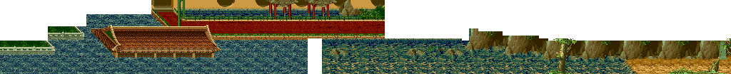 Thumbnail for a map of Round 4: White River for the Arcade game Warriors Of Fate.