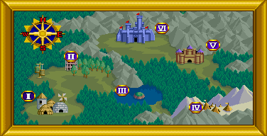 Thumbnail for a map of Overworld (In-Game Map) for the Arcade game Willow.