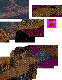 Thumbnail for a map of Stage 2 for the Arcade game Wizard Fire.
