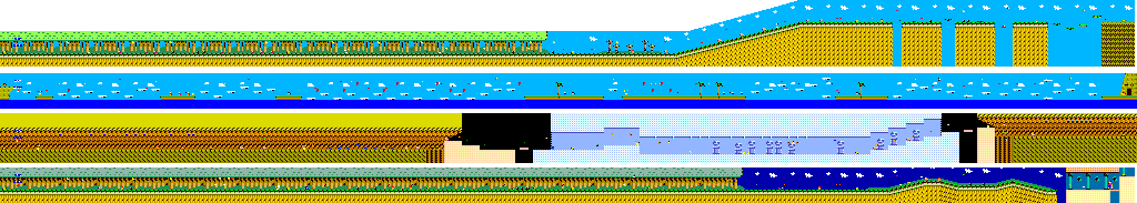 Thumbnail for a map of Area 1 for the Arcade game Wonder Boy.