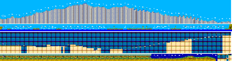 Thumbnail for a map of Area 8 for the Arcade game Wonder Boy.