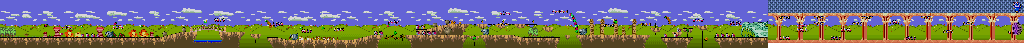 Thumbnail for a map of Round 4 for the Arcade game Wonder Boy III: Monster Lair.