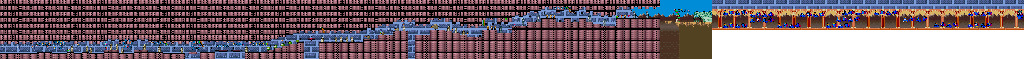 Thumbnail for a map of Round 9 for the Arcade game Wonder Boy III: Monster Lair.