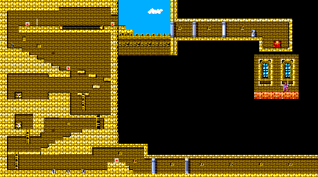 Thumbnail for a map of Round 3 for the Arcade game Wonder Boy: Monster Land.